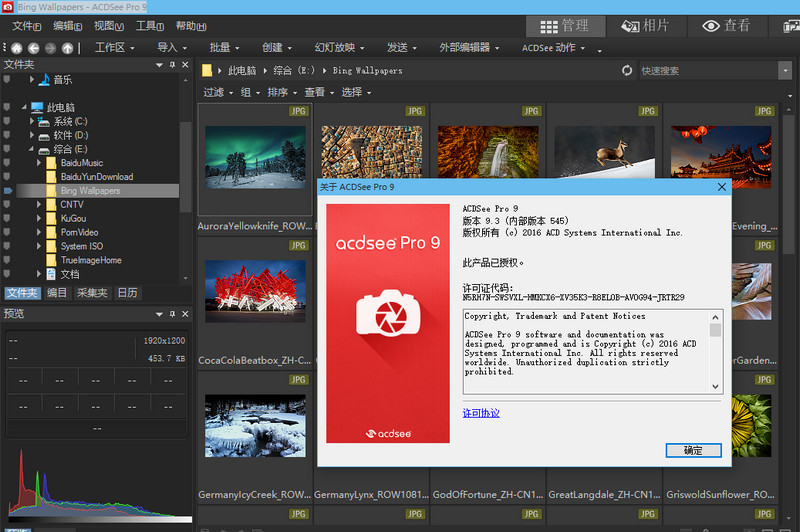 ACDSee Pro v9.3 Build546 汉化补丁