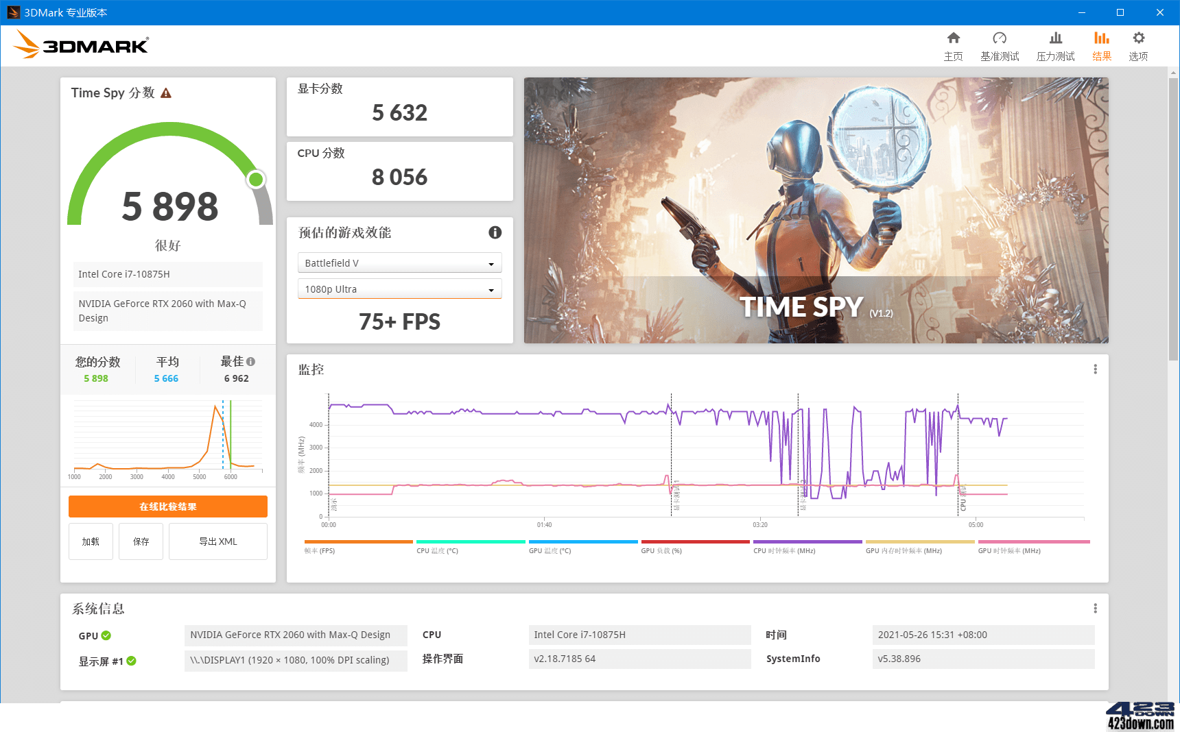 3DMark解锁专业版(显卡跑分软件)2.32.8743