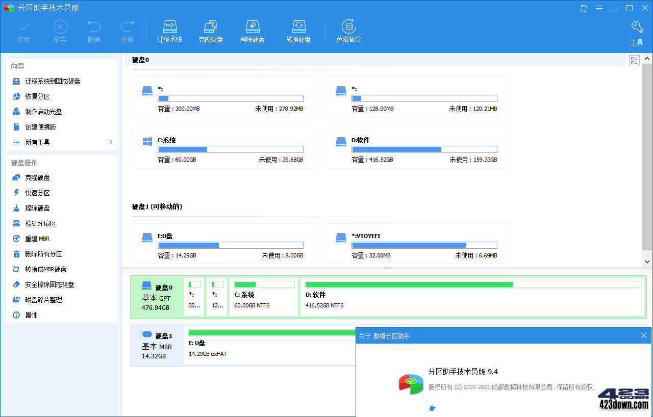 AOMEI Partition Assistant(分区助手)10.9.2