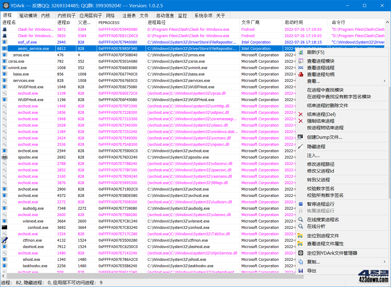 YDArk(ARK工具) v1.0.3.3 x64 系统内核工具