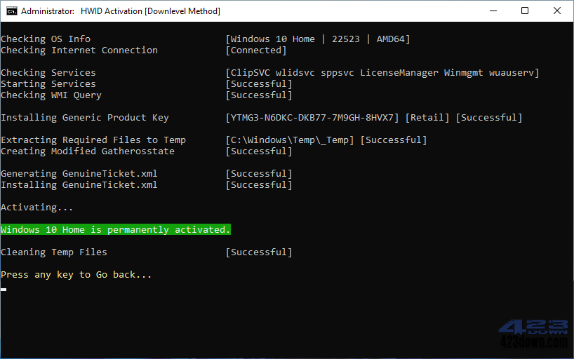 Microsoft Activation Scripts v3.8.0 (MAS)