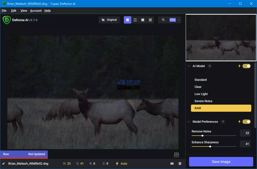 图像降噪软件Topaz DeNoise AI破解版 3.7.2