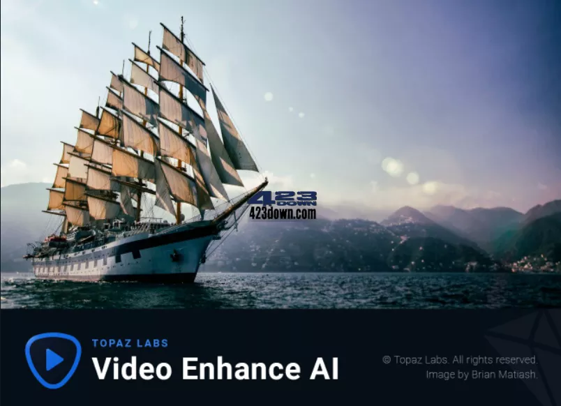 Topaz Video Enhance AI v2.6.4 完整破解版